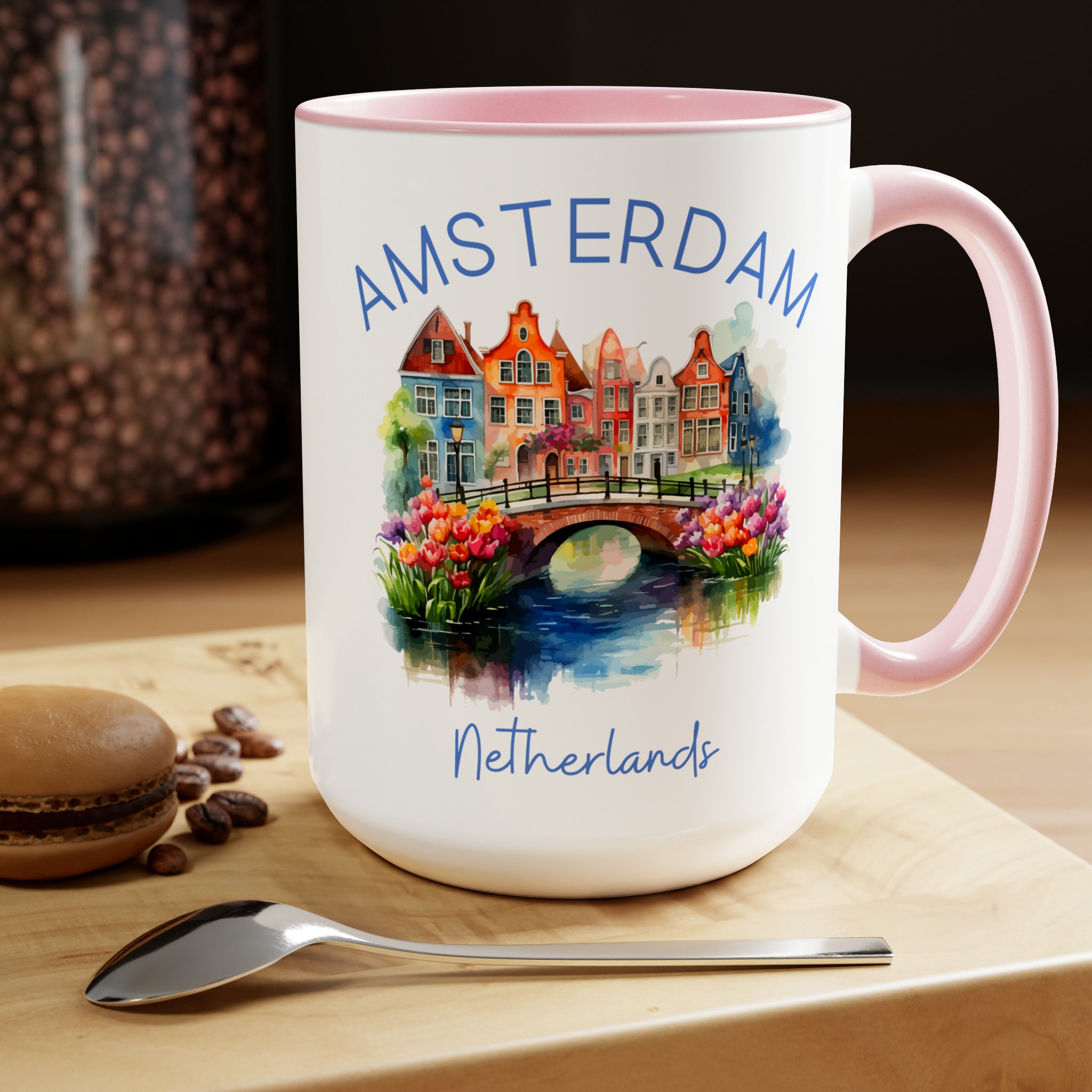 Amsterdam Souvenir Make-up Tasche – Reise-Utensilientasche Mit Holland-Design