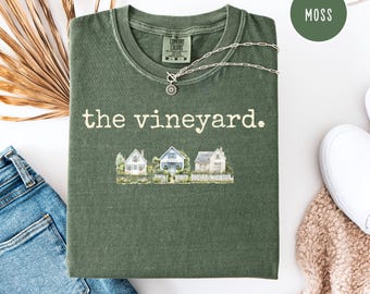 T-shirt Martha's Vineyard Comfort Colors, T-shirt Martha's Vineyard Vacation, T-shirt The Vineyard, T-shirt Martha's Vineyard Travel Gift