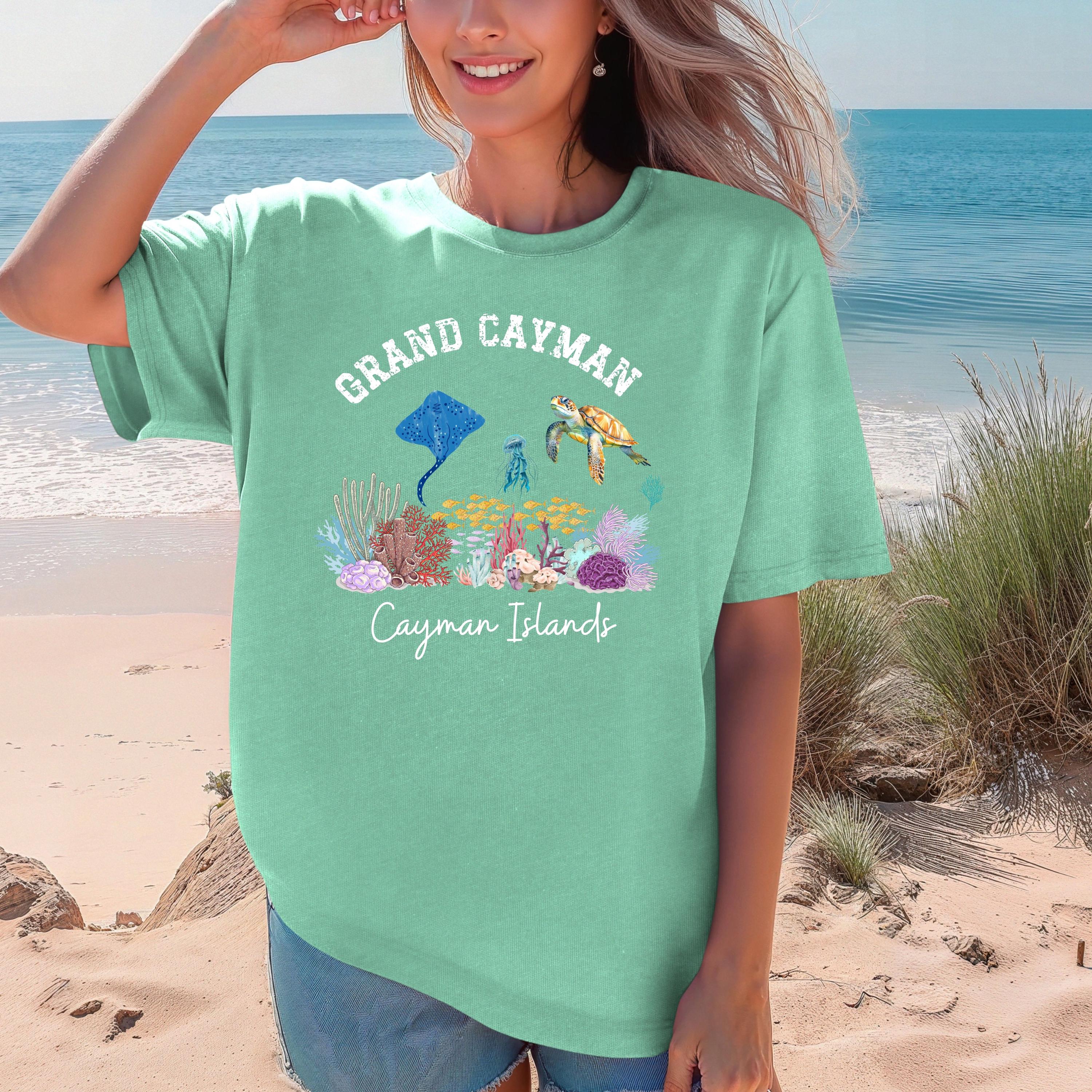 Cayman Islands Vacation Comfort Colors T-shirt, Grand Cayman Islands Tee,  Under the Sea, Island Vacation Sea Turtles, Cayman Island Gift - Etsy