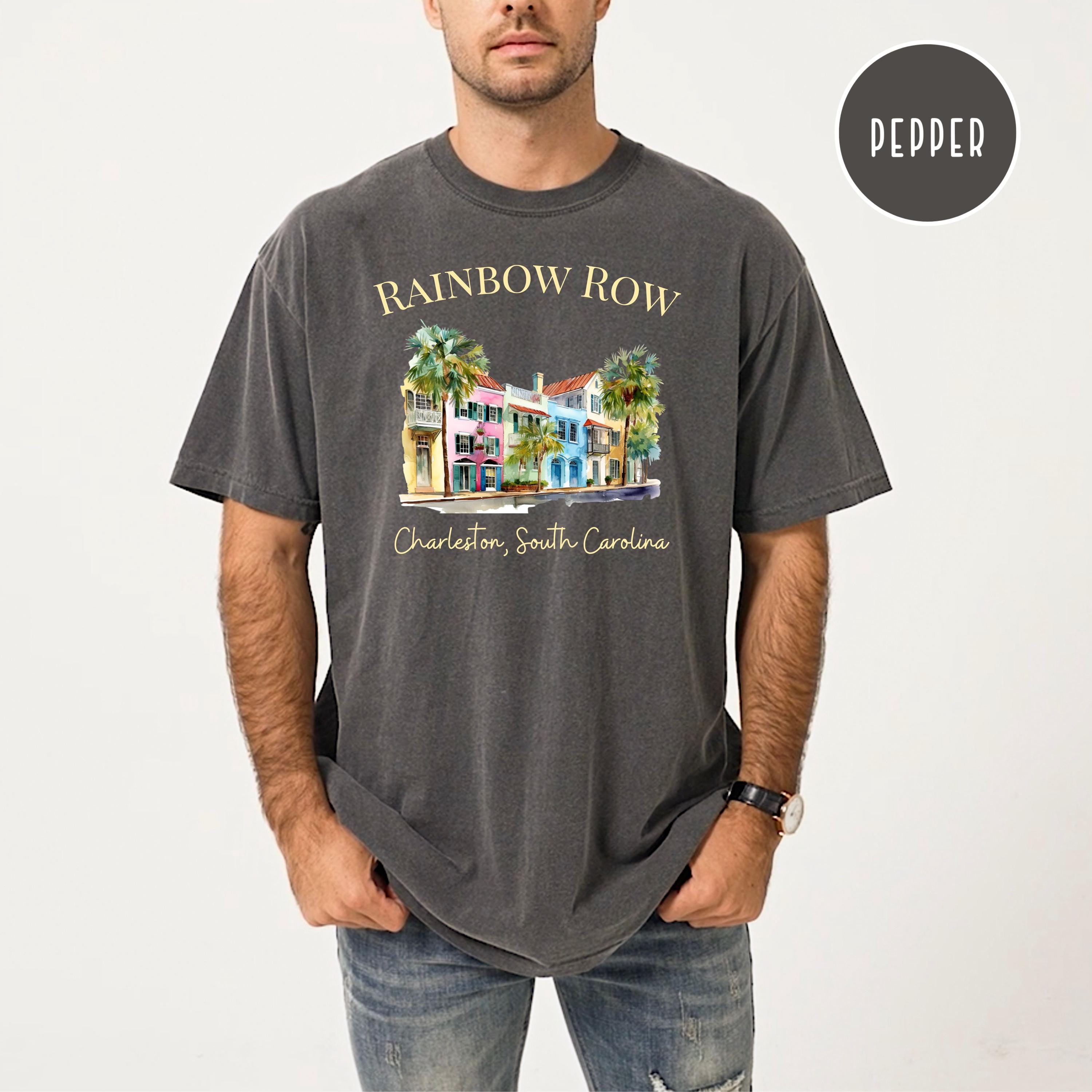 Rainbow Row Charleston South Carolina Comfort Colors® T-shirt 