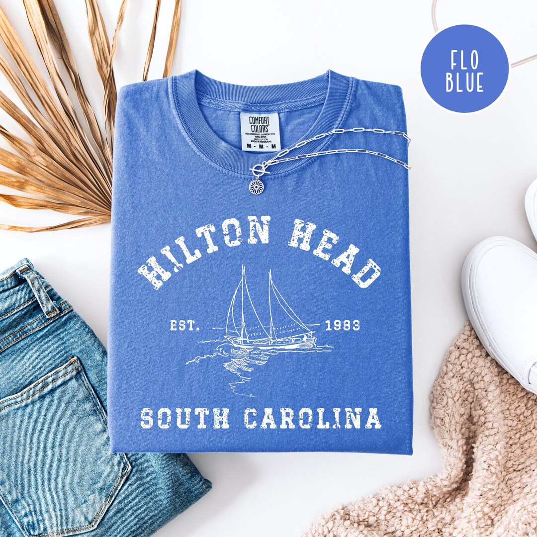 Hilton Head South Carolina Grunge Style Comfort Colors® T