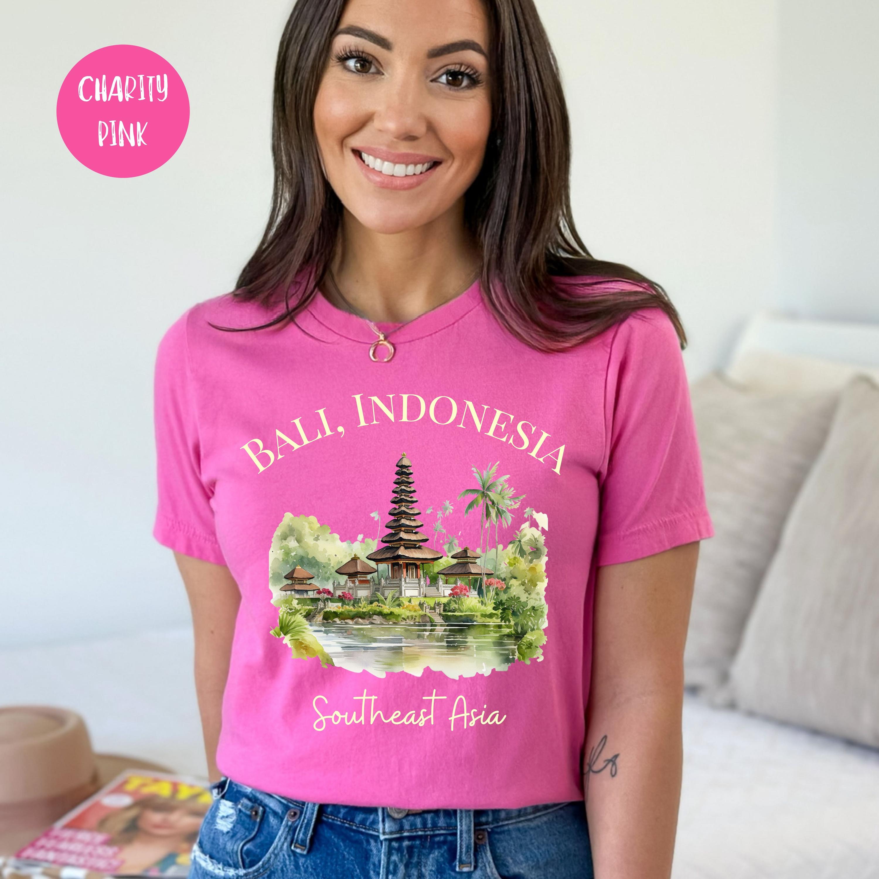 バリ島 インドネシア ベラ キャンバス Tシャツ、バリ島バケーション
