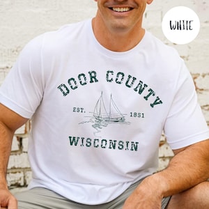 Door County T-Shirt, Door County Vintage, Door County Tee Shirt, Door County tshirt Door County Gift, Door County Travel, Door County Summer