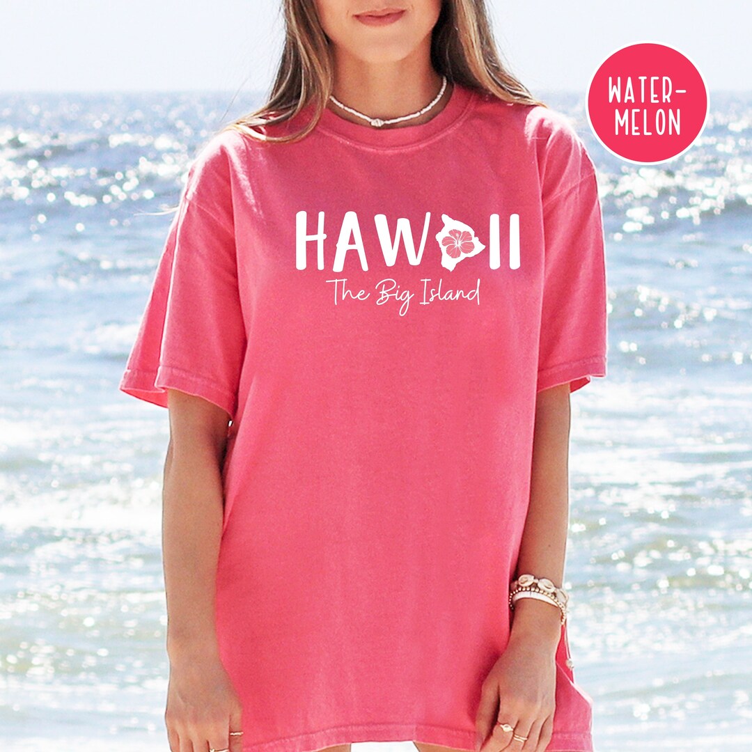 ハワイ・ビッグアイランド・コンフォートカラーズ®Tシャツ、ハワイ