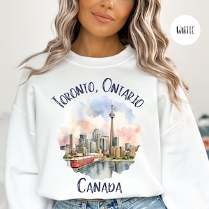 Toronto Ontario Kanada Sweatshirt, Toronto Kanada Urlaub Geschenk Pullover, Toronto Reise Sweatshirt, Toronto Toronto Sweatshirt, Kanada Geschenk