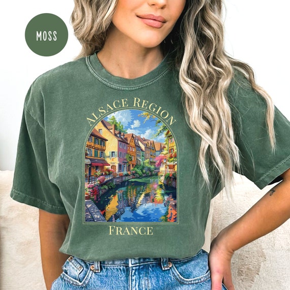Alsace Region France Vacation Gift Shirt, Alsace France Comfort