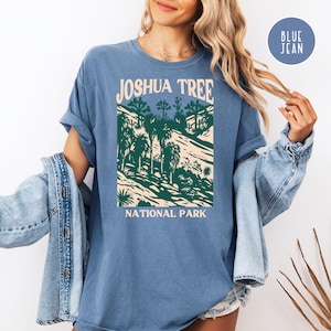 Joshua Tree National Park Comfort Colors® T-Shirt, Joshua Tree Hiking Tee Shirt, Joshua Tree Campsite Shirt, California National Park Shirt