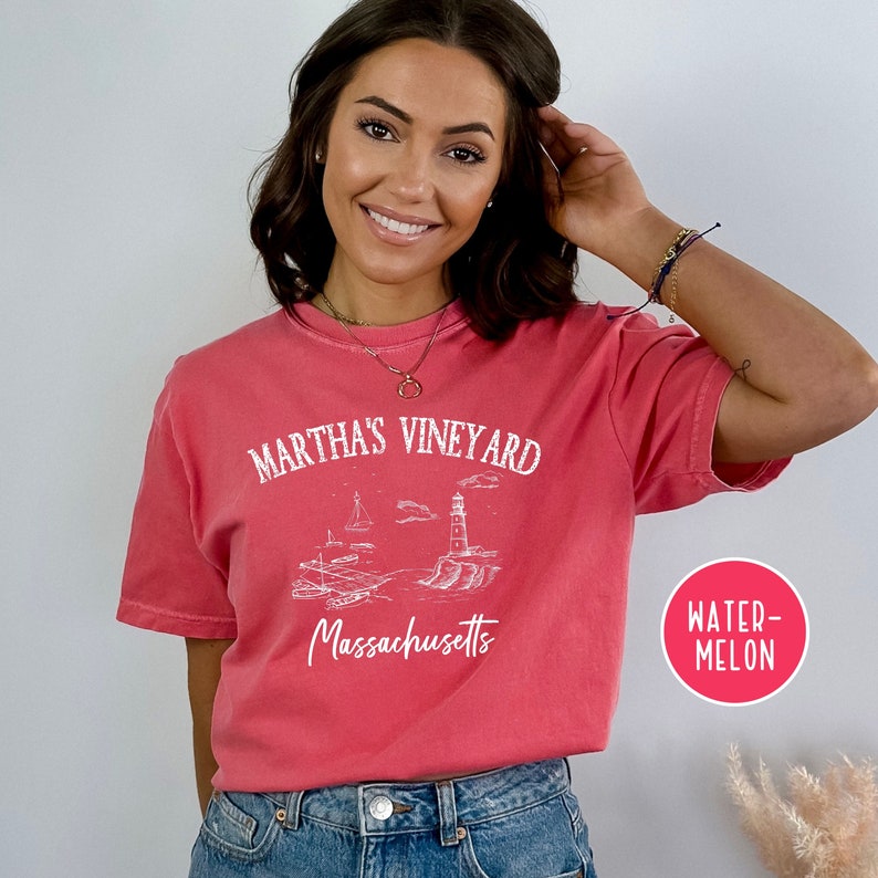 Sweat Vintage Hanes Martha’s Vineyard – Gris – Années 90 – Taille L