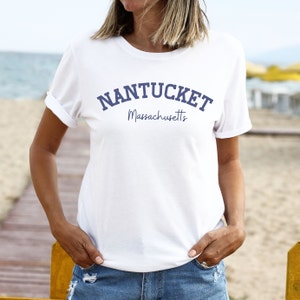Nantucket Sommer Urlaub Softstyle T-Shirt Geschenk, Nantucket Insel Geschenk, Nantucket Massachusetts Geschenk, Nantucket Shirt, Nantucket Geschenk Tee