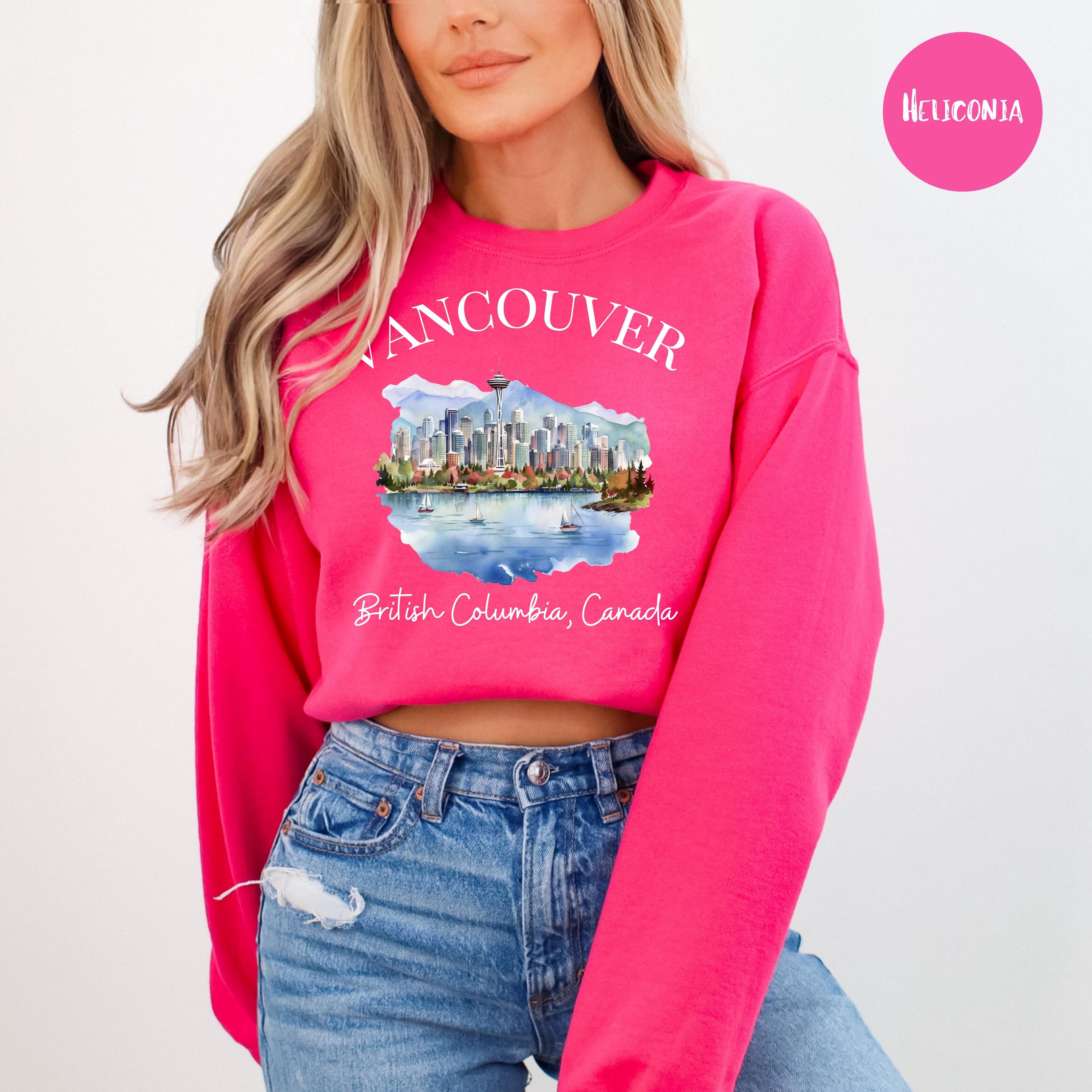 Vancouver British Columbia Canada Sweatshirt, Vancouver