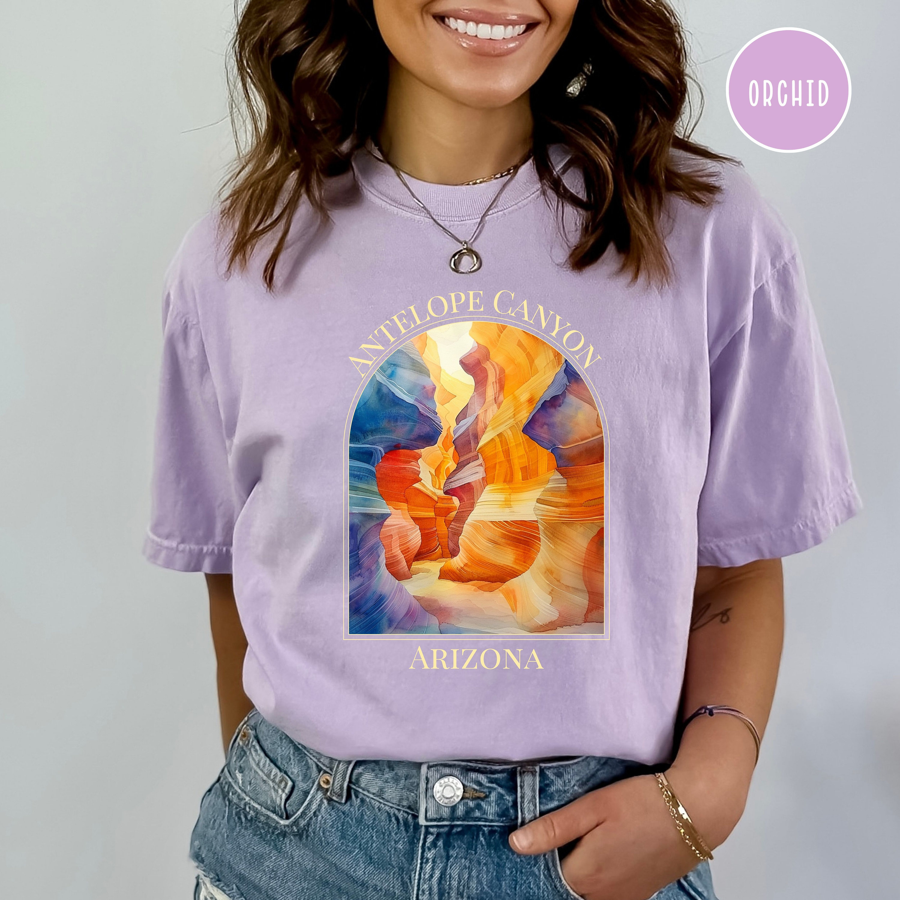 Antelope Canyon Arizona Comfort Colors® Tee Shirt, Antelope Canyon