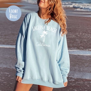 Laguna Beach Vintage Style Sweater Gift, Laguna Beach California Sweatshirt, Laguna Beach California Vacation Gift, Laguna Beach Sweatshirt