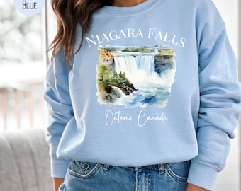 Niagara Falls Ontario Kanada Sweatshirt, Niagara Falls Kanada Pullover Geschenk, Niagara Falls Urlaub, Niagara Wandern Sweatshirt, Niagara Shirt