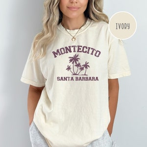 Montecito Comfort Colors Beach T-shirt, Montecito Gift Shirt, Montecito ...