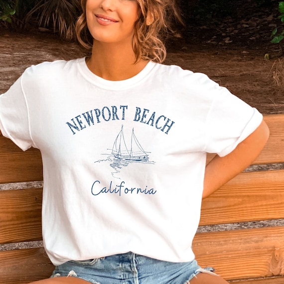 Newport Beach California Tropical Vacation T-Shirt Newport Beach California Tropical Vacation T-Shirt