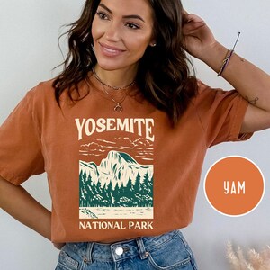 Yosemite National Park Comfort Colors® Gift T-shirt Yosemite - Etsy