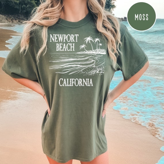 Newport Beach California Tropical Vacation T-Shirt Newport Beach California Tropical Vacation T-Shirt