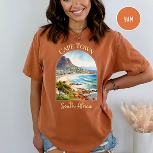 Cape Town South Africa Comfort Colors® T-Shirt, South Africa Vacation Shirt, Llandudno Cape Town Beach South Africa Shirt, South Africa Gift