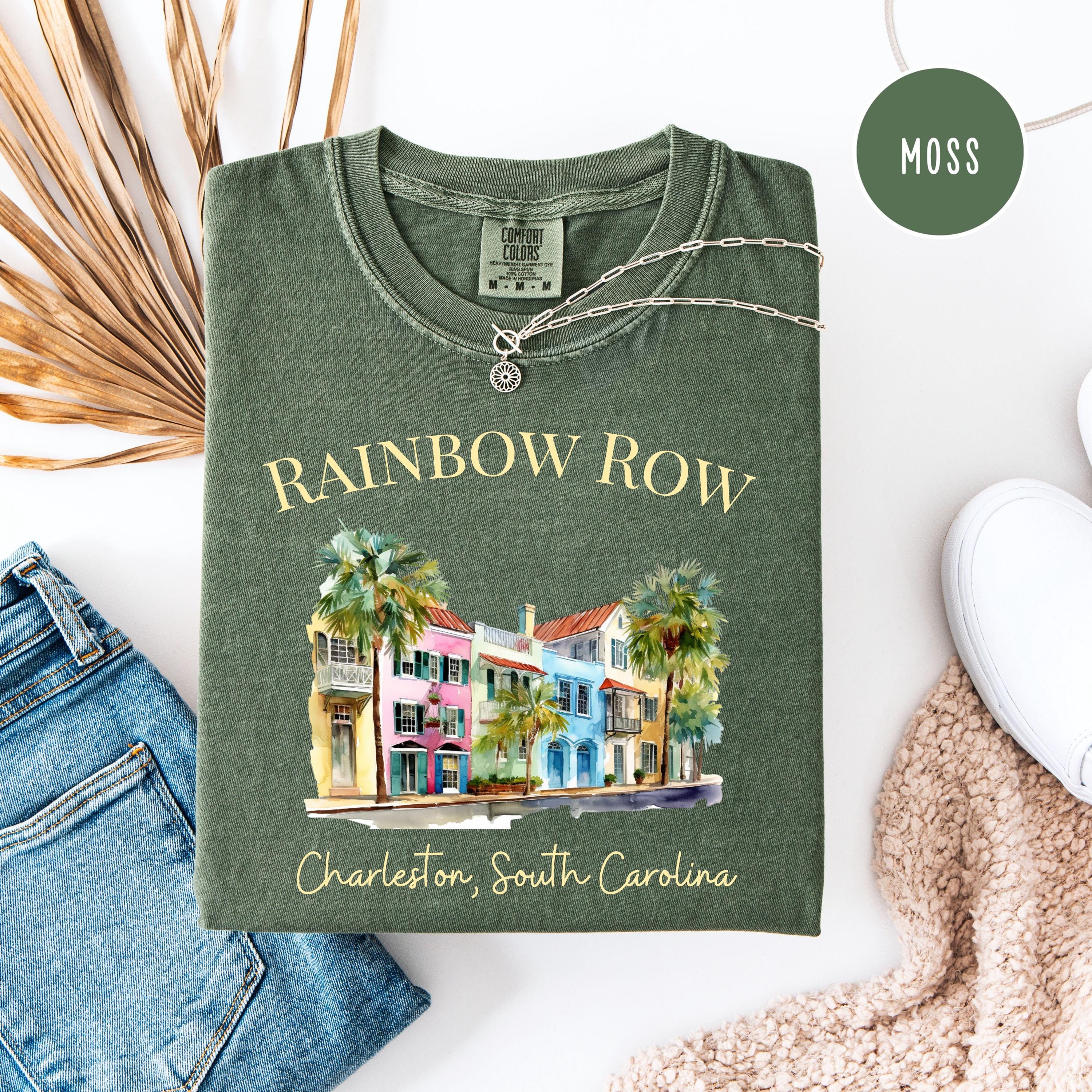 Rainbow Row Charleston South Carolina Comfort Colors® T-shirt