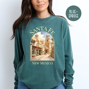 Santa Fe Shirt - Etsy Santa Fe Shirt - Etsy