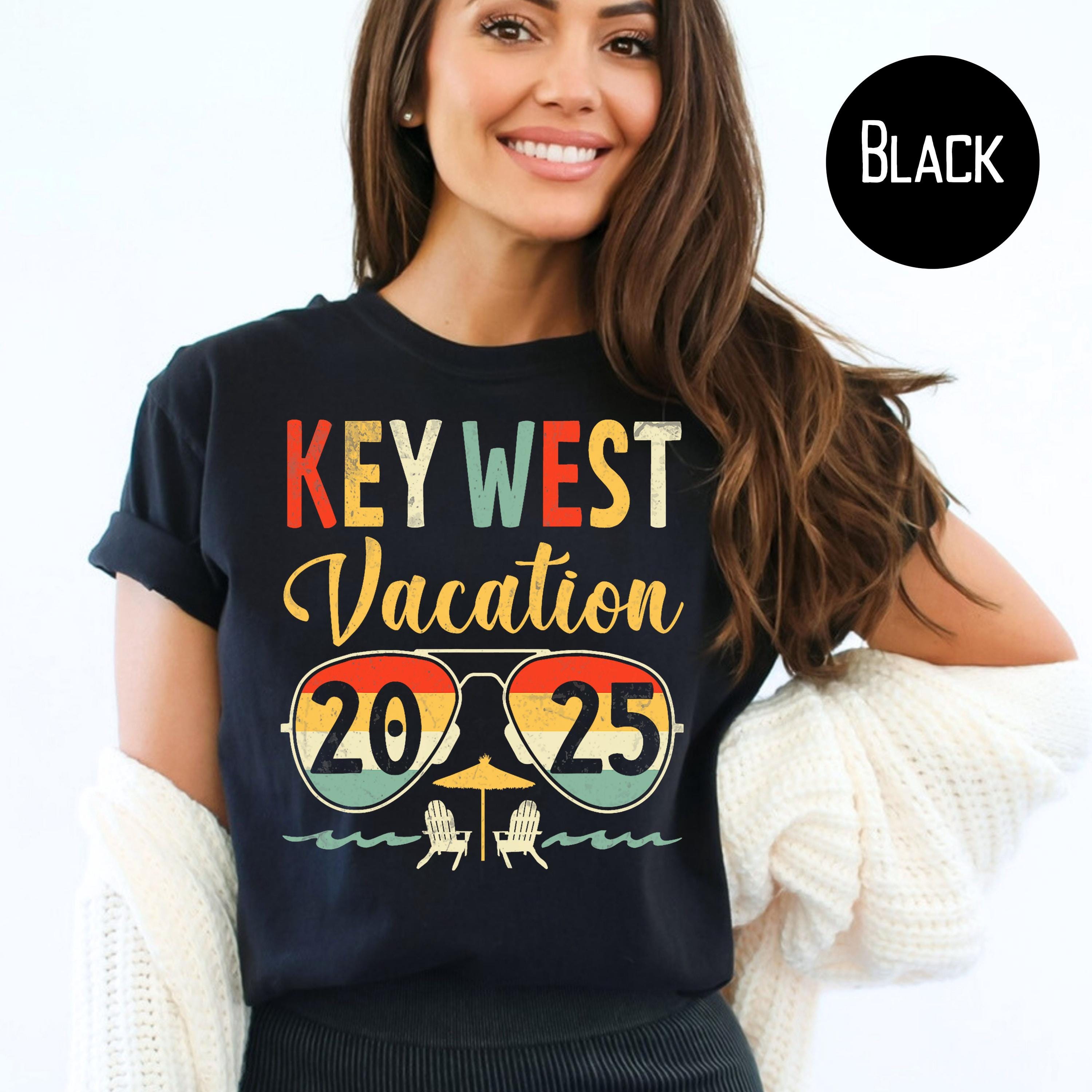 Key West Vacation Grunge Style Comfort Colors® Tee Shirt, Key West