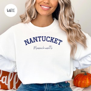 Nantucket Summer Vacation Sweater Gift, Nantucket Island Gift, Nantucket Massachusetts Gift, Nantucket Shirt, Nantucket Crewneck Sweatshirt