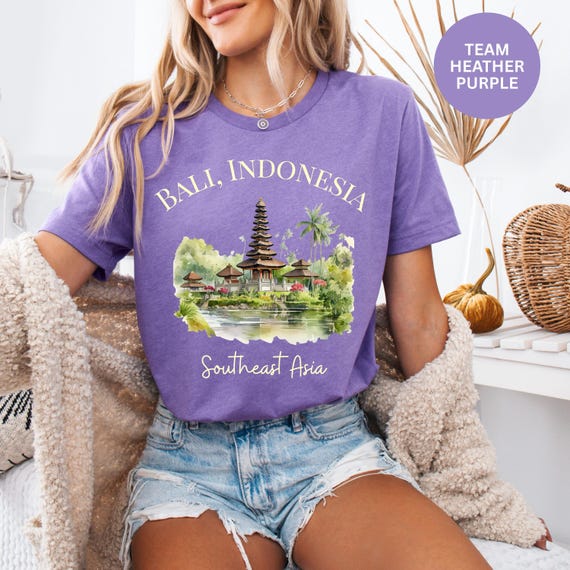 バリ様ご注文 バリ島 インドネシア ベラ キャンバス Tシャツ、バリ島バケーション