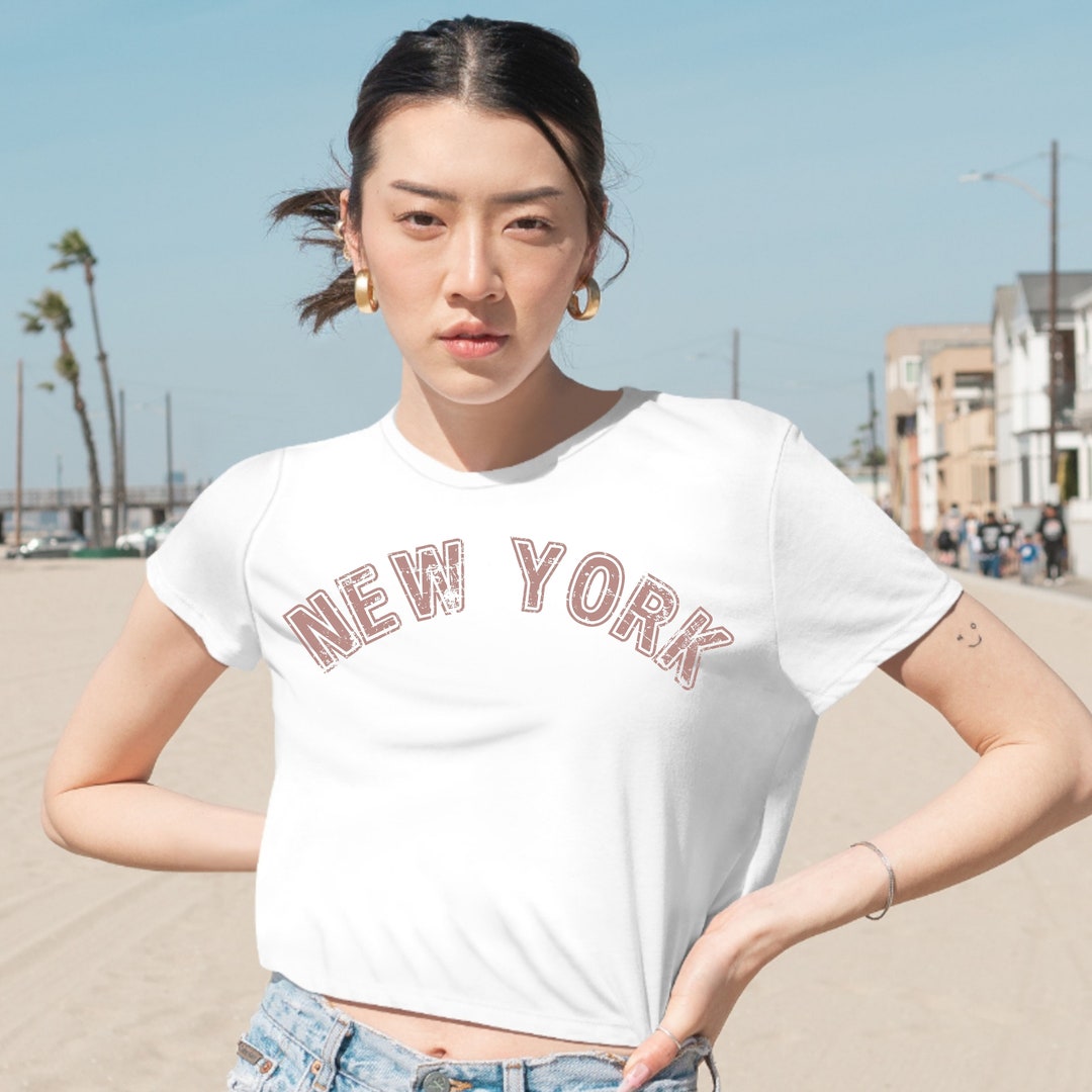 New York Crop Top New York Tee Shirt New York Gift New York Vintage new-york-crop-top-new-york-tee-shirt-new-york-gift-new-york-vintage