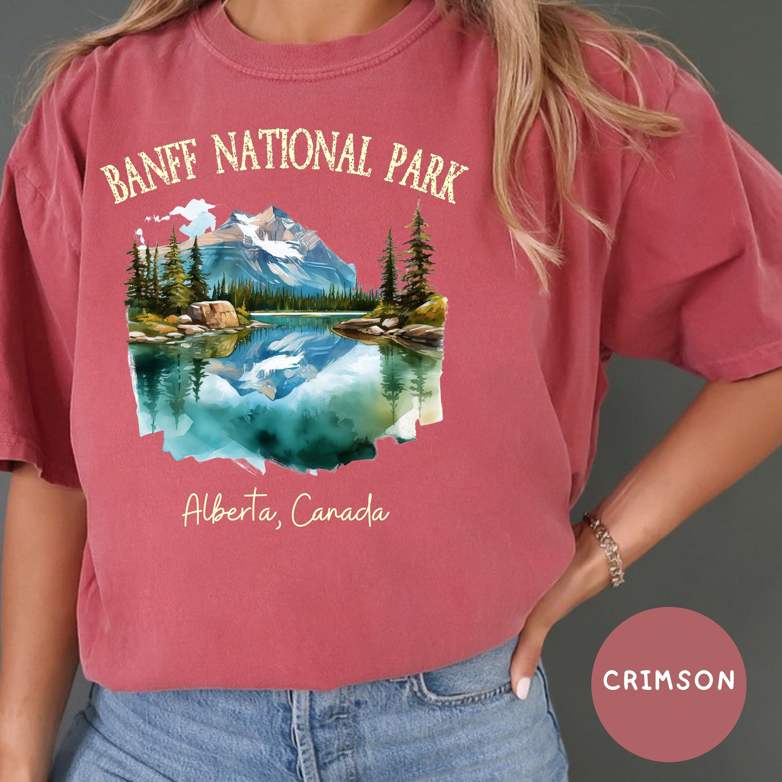 Banff National Park British Columbia Canada Comfort Colors® Tshirt