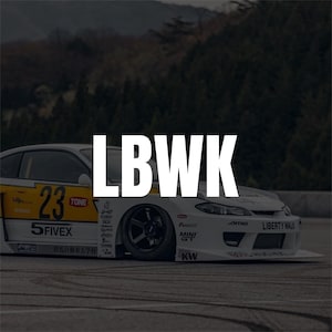LBWK Vinylklistermärke JDM-dekal