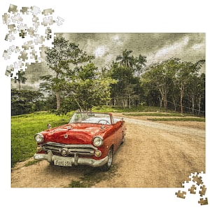 Vintage cars puzzle Etsy M xico
