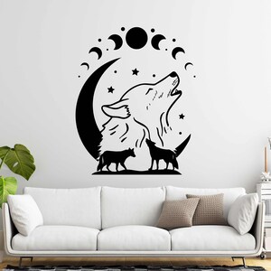 Wolf Svg Howling Wolf Svg Wolf Howl Svg Wolves Svg Wolf Pack Svg Forest ...