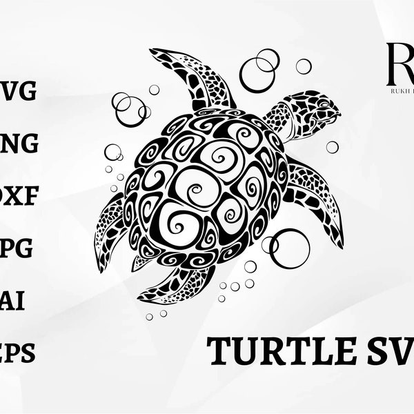 Sea Turtle Svg| Turtle Svg| Turtle Clipart| Sea Turtle Png| Ocean Svg| Sea Animals Svg| Reptile Svg| Instant Download