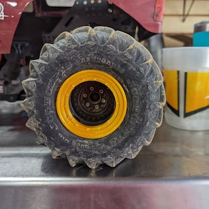 simulated beadlock ring for J Concepts 2.2 monster truck wheels