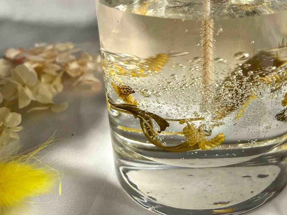 Gel Wax Jelly Candle, Custom Gel Candle, Handmade Candle, Gift for Her