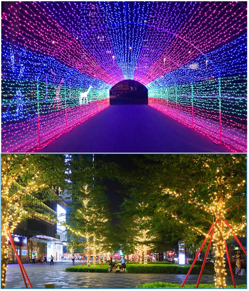 Christmas LED Fairy Lights Christmas Tree 10M100M Led Etsy
