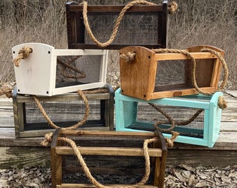 Handmade Garden Harvest Basket, Gardening Gifts, Vegetable Garden