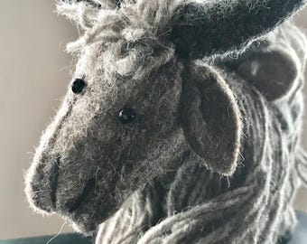 Wool Felt Yak, Fair Trade, Handmade