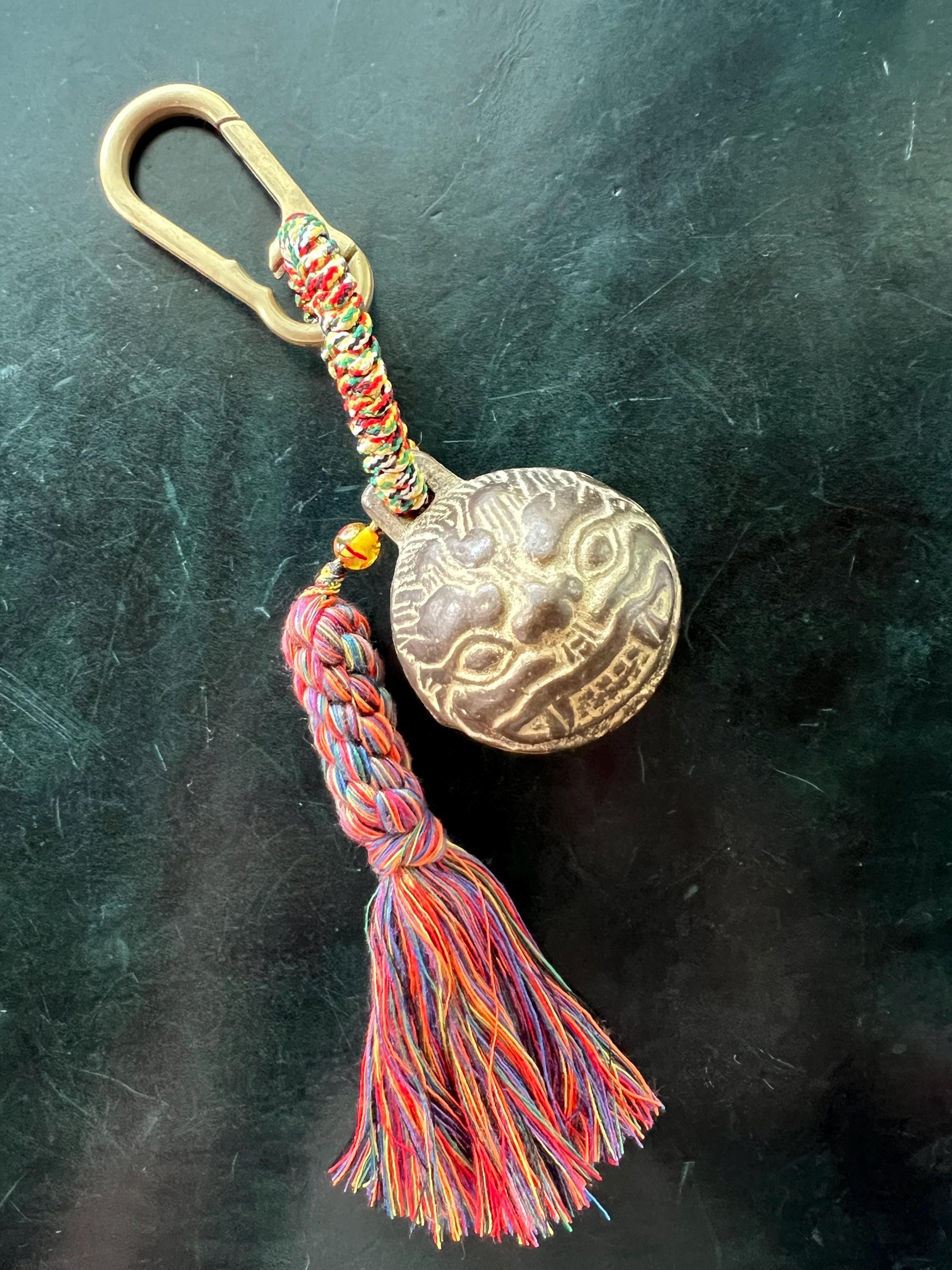 Lion Bell Keychain