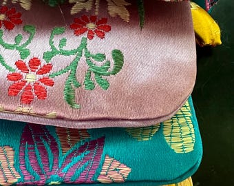 Brocade Drawstring Pouch 15cm x 10cm