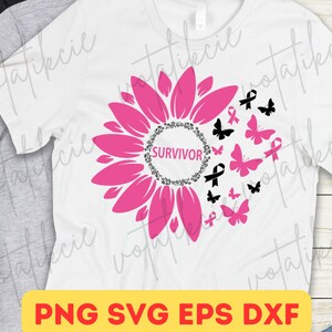 Breast Cancer Awareness Ribbon SVG: Pink Ribbon Design (Digital Download)