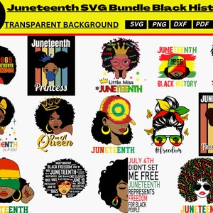 Juneteenth SVG Bundle Black History svg,black girl magic svg, Afro woman Svg Bundle, Afro Girl Svg, Afro Svg, Black Girl Svg, Queen Svg
