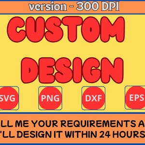 Custom SVG Design: Personalized File for Cricut, Silhouette (Digital Download)