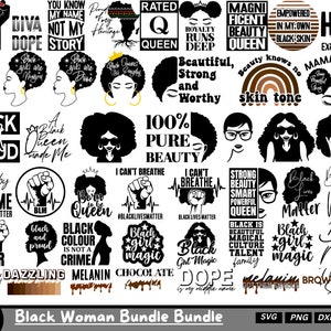 Black girl svg Bundle , black girl magic svg,  Afro woman Svg Bundle, Afro Girl Svg, Afro Svg, Black Woman Svg , Black Girl Svg, Queen Svg