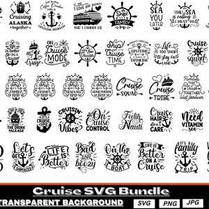 Cruise SVG Bundle: Family Trip, Anchor Designs (Digital Download)
