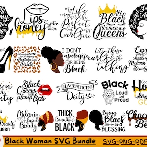 Black girl svg Bundle , black girl magic svg,  Afro woman Svg Bundle, Afro Girl Svg, Afro Svg, Black Woman Svg , Black Girl Svg, Queen Svg
