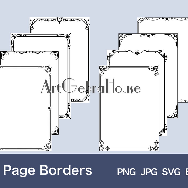 Wall Border 01 Etsy Wall Border 01 Etsy