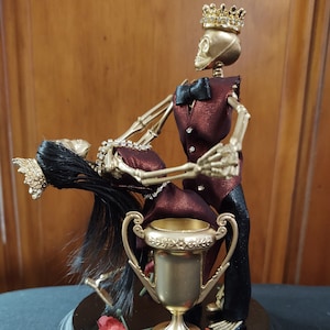 Best Couple's Costume Halloween Trophy