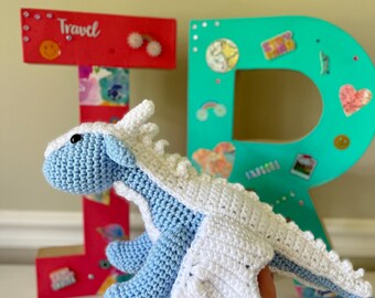 Winter ~ Dragon ~ Crochet Plushie ~ ShopIzzieRuth