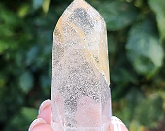 BEAUTIFUL Golden Healer Tower Crystal J - Solar Plexus Chakra